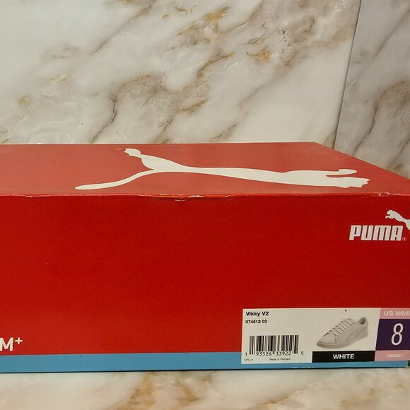 Puma Vikky V2, Size 8, Color White with Color Accents - Picture 9 of 9